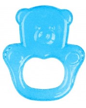 Бебешка гризалка Babyоno - Мече, синя -1