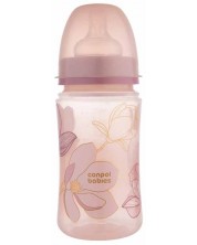 Бебешко антиколик шише Canpol babies - Easy Start, Gold, 240 ml, розово -1