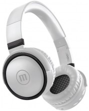 Безжични слушалки с микрофон Maxell - BTB52, бели -1