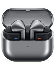 Безжични слушалки Samsung - Galaxy Buds3 Pro, TWS, ANC, сребристи