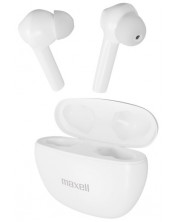 Безжични слушалки Maxell - Dynamic, TWS, бели