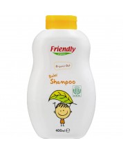 Бебешки шампоан с органичен овес Friendly Organic, 400 ml -1