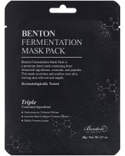 Benton Fermentation Лист маска за лице, 20 g -1