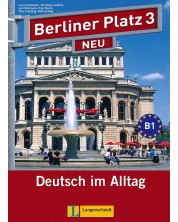 Berliner Platz Neu 3: Немски език - ниво В1 (Учебник и учебна тетрадка + 2 CD) -1
