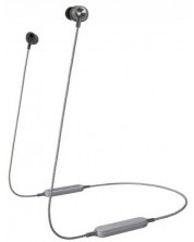 Безжични слушалки с микрофон Panasonic - RP-HTX20BE-H,  сиви -1