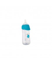 Бебешка бутилка Bebe Confort Easy Clip - 270 ml, синя -1