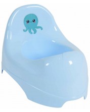 Бебешко гърне Moni - Jellyfish, синьо -1