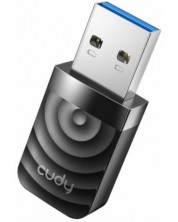 Безжичен нано адаптер Cudy - WU1300S, 1.3Gbps, черен