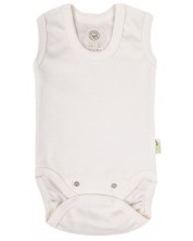 Бебешко боди потник Bio Baby - Органичен памук, 74 cm, 6-9 месеца -1