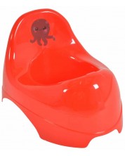 Бебешко гърне Moni - Jellyfish, червено -1
