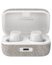 Безжични слушалки Sennheiser - Momentum True Wireless 3, бели -1