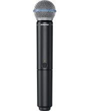 Безжичен микрофон Shure - BLX2/B58, черен -1