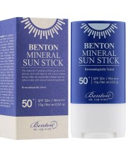 Benton Mинерален сънцезащитен стик, SPF50+, 15 g