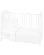 Бебешки спален комплект от 3 части KikkaBoo Dream Big - EU Style, 70 х 140 cm, син -1