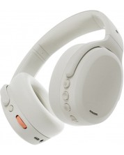 Безжични слушалки Skullcandy - Crusher 2, ANC, Bone/Orange -1