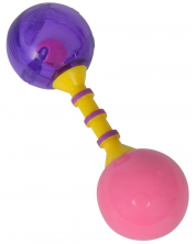 Бебешка дрънкалка Simba Toys ABC - Розова -1