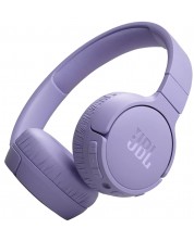 Безжични слушалки с микрофон JBL - Tune 670NC, ANC, лилави -1