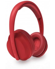 Безжични слушалки с микрофон Energy System - Hoshi Eco, червени -1