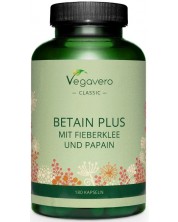 Betain Plus, 180 капсули, Vegavero