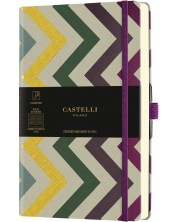 Бележник Castelli Oro - Frets, 9 x 14 cm, линиран -1