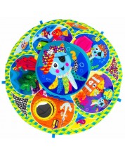 Бебешко килимче за игра Lamaze - Градина, завърти и открий -1