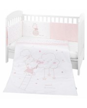 Бебешки спален комплект KikkaBoo - 2 части, 70 x 140, Hippo Dreams -1