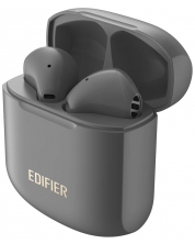 Безжични слушалки Edifier - TWS200 Plus, сиви