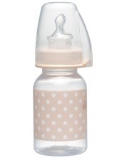 Бебешко шише NIP - Trendy, РР, Flow S, 0-6 м, 125 ml  -1