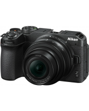 Безогледален фотоапарат Nikon - Z30, Nikkor Z DX 16-50mm, Black -1