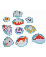 Бебешки вълшебен пъзел за баня Simba Toys ABC - 10 части