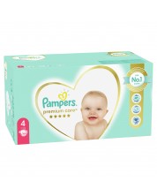 Бебешки пелени Pampers - Premium Care 4, 104 броя -1