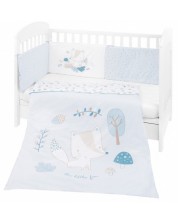 Бебешки спален комплект KikkaBoo - 2 части, 70 x 140, Little Fox