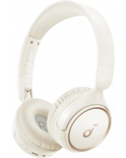 Безжични слушалки с микрофон Anker - SoundCore H30i, бели