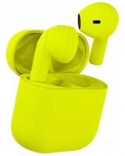 Безжични слушалки Happy Plugs - Joy, TWS, жълти -1