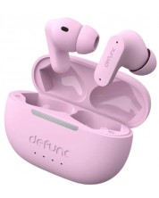 Безжични слушалки Defunc - TRUE ANC, TWS, розови