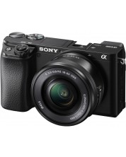 Безогледален фотоапарат Sony - Alpha A6100, 16-50mm, f/3.5-5.6 OSS -1
