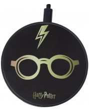 Безжично зарядно Warner Bros - Harry Potter, 10W, черно -1