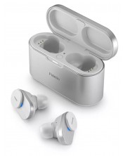 Безжични слушалки Philips - T1WT/00, TWS, ANC, бели