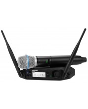 Безжична микрофонна система Shure - GLXD24+/B87A, черна