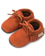 Бебешки обувки Baobaby - Moccasins, Hazelnut, размер S -1