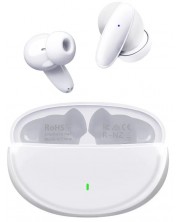 Безжични слушалки ProMate - Lush, TWS, бели -1