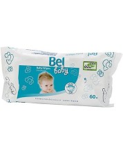 Бебешки влажни кърпи Bel Baby, 60 броя -1