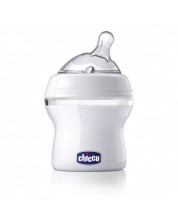 Бебешко шише Chicco - Natural Feeling, силиконов биберон, 1 капка, 150 ml -1