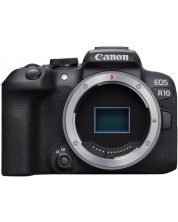 Безогледален фотоапарат Canon - EOS R10, Black