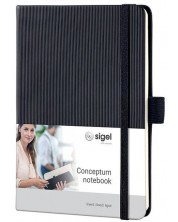 Бележник Sigel Conceptum - A6, черен