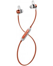 Безжични слушалки с микрофон Maxell - BT750, кафяви/бели -1