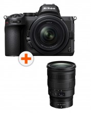 Фотоапарат Nikon Z5 + обектив Nikon Z 24-50mm f/4-6.3 + Обектив Nikon Z Nikkor 17-28mm f/2.8 -1