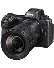 Безогледален фотоапарат Nikon - Z6 III, Nikkor Z 24-120 mm, f/4 S, черен -1