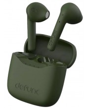 Безжични слушалки Defunc - TRUE LITE, TWS, зелени -1