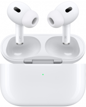 Безжични слушалки Apple - AirPods Pro 2nd Gen USB-C, TWS, ANC, бели -1